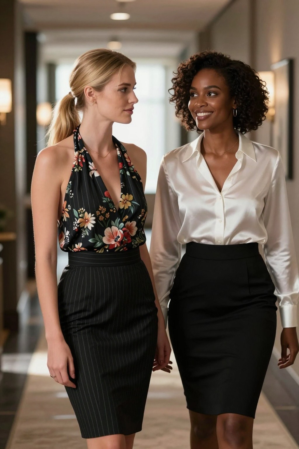 Monique i Daisy tło
