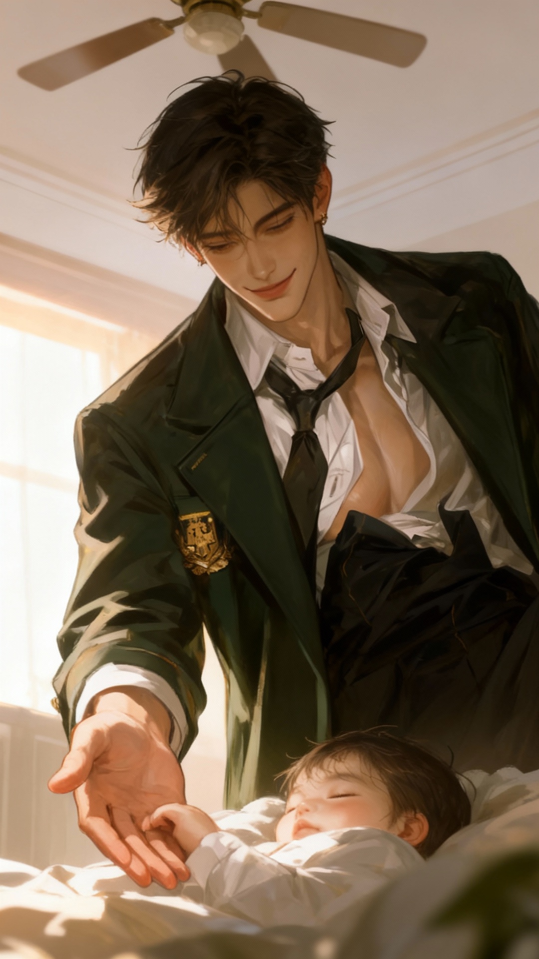 Omgedraaide chat AI – Chat met Alleenstaande vader